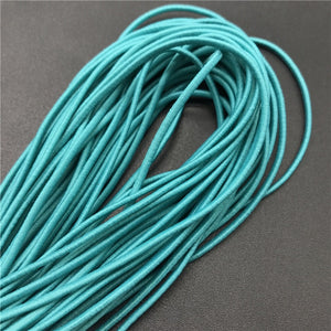 5yards 2mm Colorful High-Elastic Round Elastic Band Round Elastic Rope Rubber Band Elastic Line DIY Sewing Accessories