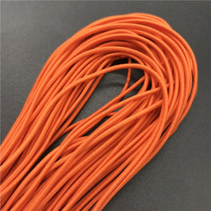 5yards 2mm Colorful High-Elastic Round Elastic Band Round Elastic Rope Rubber Band Elastic Line DIY Sewing Accessories