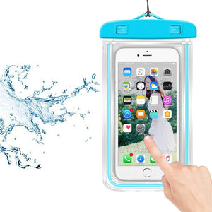 6 inch Summer Diving Bag Waterproof Pouch Swimming Beach Skiing Dry Bag Case Water Sports Bags Cover Holder for Phone Wallet