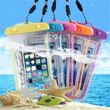 Load image into Gallery viewer, 6 inch Summer Diving Bag Waterproof Pouch Swimming Beach Skiing Dry Bag Case Water Sports Bags Cover Holder for Phone Wallet