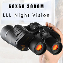 Load image into Gallery viewer, 60x60 3000M HD Professional Hunting Binoculars Telescope Night Vision for Hiking Travel Field Work Forestry Fire Protection
