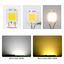 Load image into Gallery viewer, 6Pcs Cob Led Lamp Chip 110V 220V High Power 10W 20W 30W 50W 100W 120W Input Smart IC No Driver LED Bulb Flood Light Spotlight