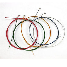 Load image into Gallery viewer, 6Pcs/Set Acoustic Guitar Strings Rainbow Colorful Guitar Strings E-A For Acoustic Folk Guitar Classic Guitar Multi Color