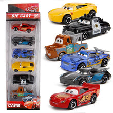 Load image into Gallery viewer, 7PCS/Set Disney Pixar Car 3 Lightning McQueen Jackson Storm Mack Uncle Truck 1:55 Diecast Metal Car Model Toy Boy Christmas Gift