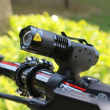 Load image into Gallery viewer, 7W 3000LM 3 Mode Bicycle Light Q5 Led Cycling Front Light Bike Lights Lamp Torch Waterproof Zoom Bike Flashlight, Use 14500