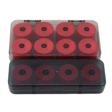 Load image into Gallery viewer, 8/16Pcs Foam Winding Board Fishing Line Shaft Bobbin Spools Tackle Box Red Lines