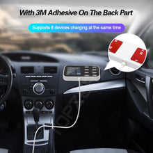 Load image into Gallery viewer, 8 Ports USB Car Charger For Android iPhone Adapter Tablet USB Charger Led Display Fast Phone Charger For xiaomi huawei samsung