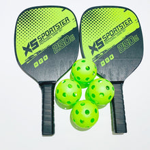 Load image into Gallery viewer, cheapest Pickleball racket set combination 2 rackets give 4 balls