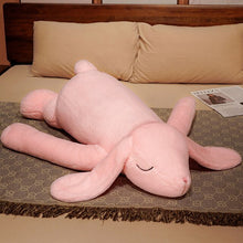 Load image into Gallery viewer, 90/120cm Lovely Giant Animal Soft Cartoon Long Ears Huggable Bunny Plush Toy Rabbit Stuffed Pillow For Kids Girl Nice Gift