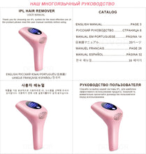 Load image into Gallery viewer, 999999 Flashes 2020 New Laser Epilator Permanent IPL Photoepilator Hair Removal depiladora Painless electric Epilator Dropship