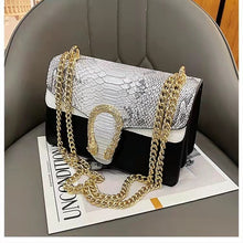 Load image into Gallery viewer, A nova textura contraste cor underarms atmosfera corrente um ombro saco diagonal simples pequeno quadrado saco