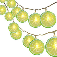Load image into Gallery viewer, A string of 3 meters 20 LED fairy fairy lemon warm white light battery powered wedding Christmas home decoration #3J18