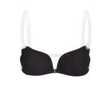 Load image into Gallery viewer, ABCDEF Cup Silicone Bra Push Up Bra Backless Magic Bra Fly Bras Sexy Female Invisible Bra BH  with Transparent Straps Big Size