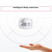 Load image into Gallery viewer, AC 220V-240V 110V 180 Degree Outdoor IP44 Security PIR Infrared Motion Sensor Detector Movement Switch Max 12m 50Hz 3-2000LUX
