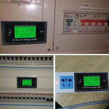 Load image into Gallery viewer, AC Meter 100A Digital Voltage phone app  indicator Power Energy Voltmeter Ammeter current Amps Volt wattmeter tester detector