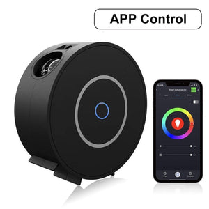 APP Control Galaxy Starry Projector Laser Water Waving Led Sky Night Lights Static or Moving Colorful Nebula Cloud Night Lamp
