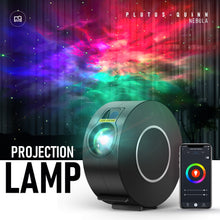 Load image into Gallery viewer, APP Control Galaxy Starry Projector Laser Water Waving Led Sky Night Lights Static or Moving Colorful Nebula Cloud Night Lamp
