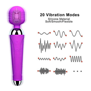 AV Women Vibrating Stick Massage Stick G-spot Orgasm Masturbator Vibrating Stick Adult Sex Toys Sex Machine Adult Toys 18