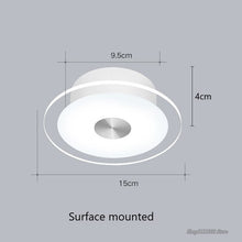 Load image into Gallery viewer, Acryli droplight Led Aisle Corridor Lighting Ceiling Living Room Bedroom Decoration Ceiling Light Ceiling Lamp Lighting Fixtures