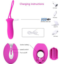 Load image into Gallery viewer, Adult Products Remote Charging Vestibular Silicone Anal Plug Fun Egg Skipping Sex Tools for Females Pumping  Adult Toys Sex