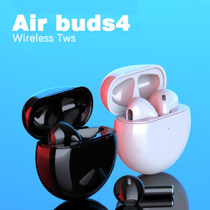 Airbuds 4 TWS Earbuds Wireless bluetooth earphones Touch Control Stereo Cordless Headset  With Charging Box pK Air 3 pro i90000
