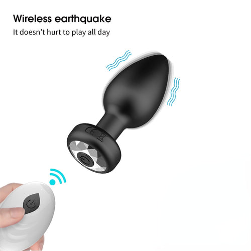 Anal Plug Vibrator Female Vibrators Male Wireless Prostate Butt Plug Portable Gay Sex Toys Waterproof Massager Couple 10 Modes