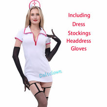 Load image into Gallery viewer, Anime Chainsaw Man Makima Cosplay Costume Sexy Power Nurse Uniform Wig Halloween Dress For Women