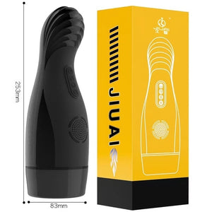 Automatic Blowjob Sucking Masturbators For Men Vagina Vibrator Male Masturbation Cup Pussy Pocket Heated Adult Sex Store 18