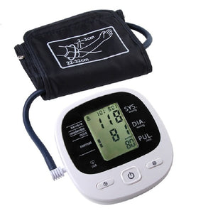 Automatic Digital Upper Arm Blood Pressure Monitor Heart Beat Rate Pulse Meter Tonometer Wrist Sphygmomanometers pulsometer