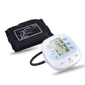 Automatic Digital Upper Arm Blood Pressure Monitor Heart Beat Rate Pulse Meter Tonometer Wrist Sphygmomanometers pulsometer