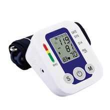 Load image into Gallery viewer, Automatic Digital Wrist Sphygmomanometer Upper Arm Blood Pressure Monitor Heart rate Tonometer Bp Monitors