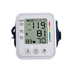 Automatic Digital Wrist Sphygmomanometer Upper Arm Blood Pressure Monitor Heart rate Tonometer Bp Monitors