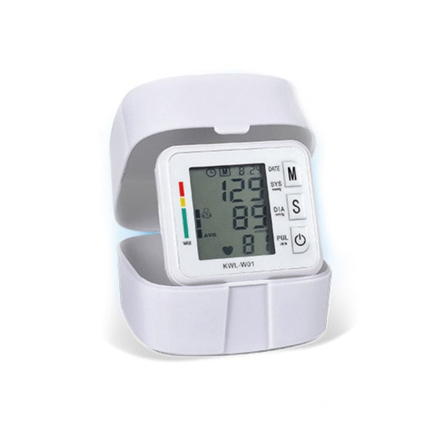 Automatic Digital Wrist Sphygmomanometer Upper Arm Blood Pressure Monitor Heart rate Tonometer Bp Monitors