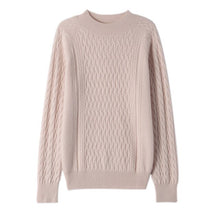 Load image into Gallery viewer, Autumn 2021 New Style Women&#39;s Pullover Knitting Slim-fit Solid Color Casual Solid Color Cashmere Sweater Sweater Women