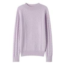 Load image into Gallery viewer, Autumn 2021 New Style Women&#39;s Pullover Knitting Slim-fit Solid Color Casual Solid Color Cashmere Sweater Sweater Women