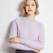 Load image into Gallery viewer, Autumn 2021 New Style Women&#39;s Pullover Knitting Slim-fit Solid Color Casual Solid Color Cashmere Sweater Sweater Women