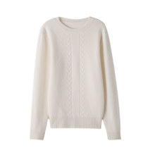 Load image into Gallery viewer, Autumn And Winter New Women&#39;s Slim Fit Casual Round Neck Knitted Wool Sweater Cashmere Sweater Women&#39;s Jumper Long Sleeve Sweate