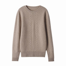 Load image into Gallery viewer, Autumn And Winter New Women&#39;s Slim Fit Casual Round Neck Knitted Wool Sweater Cashmere Sweater Women&#39;s Jumper Long Sleeve Sweate