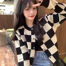 Load image into Gallery viewer, Autumn New Cashmere Sweater Coat Women Korean Style Cardigan Women Fashion Spring Sweater Female Long Cardigans Knitting Outfit