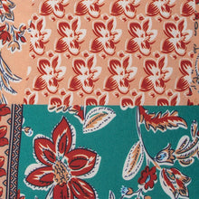 Load image into Gallery viewer, Autumn Winter Elegant Waffle Top Women 2020 New Casual O-neck Bohemian Print Batwing Sleeve T Shirt Top