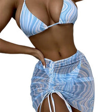 Load image into Gallery viewer, Beachwear 3 Pcs/Set Popular Strap Summer Women Swimwear Three-piece Women Swimwear Soft   for Beach