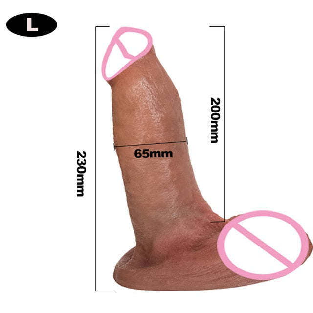Big Realistic Dildo Soft Huge Penis with Suction Cup Dick Sex Toys for Woman Dildos Female Masturbations dilldo Sex shop dildio