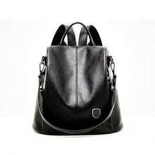 Load image into Gallery viewer, Big handbag new leather head layer cowhide backpack women&#39;s multifunctional backpack