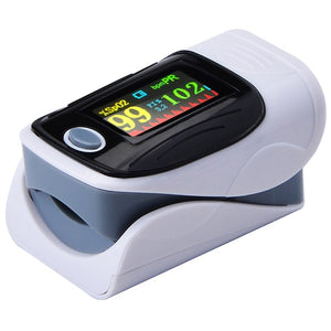 Blood Oxygen Monitor Finger Pulse Oximeter Oxygen Saturation Monitor Oximeter Heart Rate Monitor Without Battery Fast Shipping