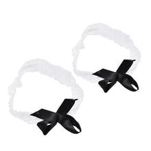 Load image into Gallery viewer, Bow Lace Cosplay Maid Uniform Lingerie Sexy Underwear Sexy Lenceria Erotic Lingerie Sheer Halloween Role Play Costumes