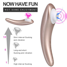 Load image into Gallery viewer, Breast Massager Clitoris Vagina Stimulator Tongue Clit Sucking Vibrator Adult Sex Toy for Women Oral Tongue Nipple Vibrator