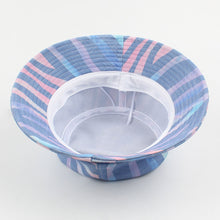 Load image into Gallery viewer, Bucket Hat Multicolor Stripes Pattern Hat Sunscreen Adjustable Packable Wide Brim Cap Fisherman Beach Travel Fashion Outdoor Cap