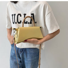 Load image into Gallery viewer, C доста- bolsas de ombro de couro pu pequenas com estilo simples para mulheres 2022, sacos de mão elegantes da moda para o verão