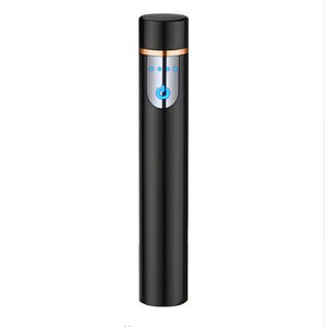 Can be placed ciggarettes case USB lighter electric lighter smart mute electronic smoking accessories