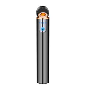 Can be placed ciggarettes case USB lighter electric lighter smart mute electronic smoking accessories